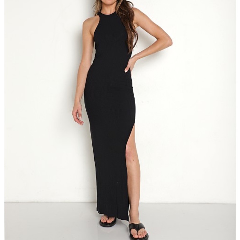 Stillwater long free black Medium slit